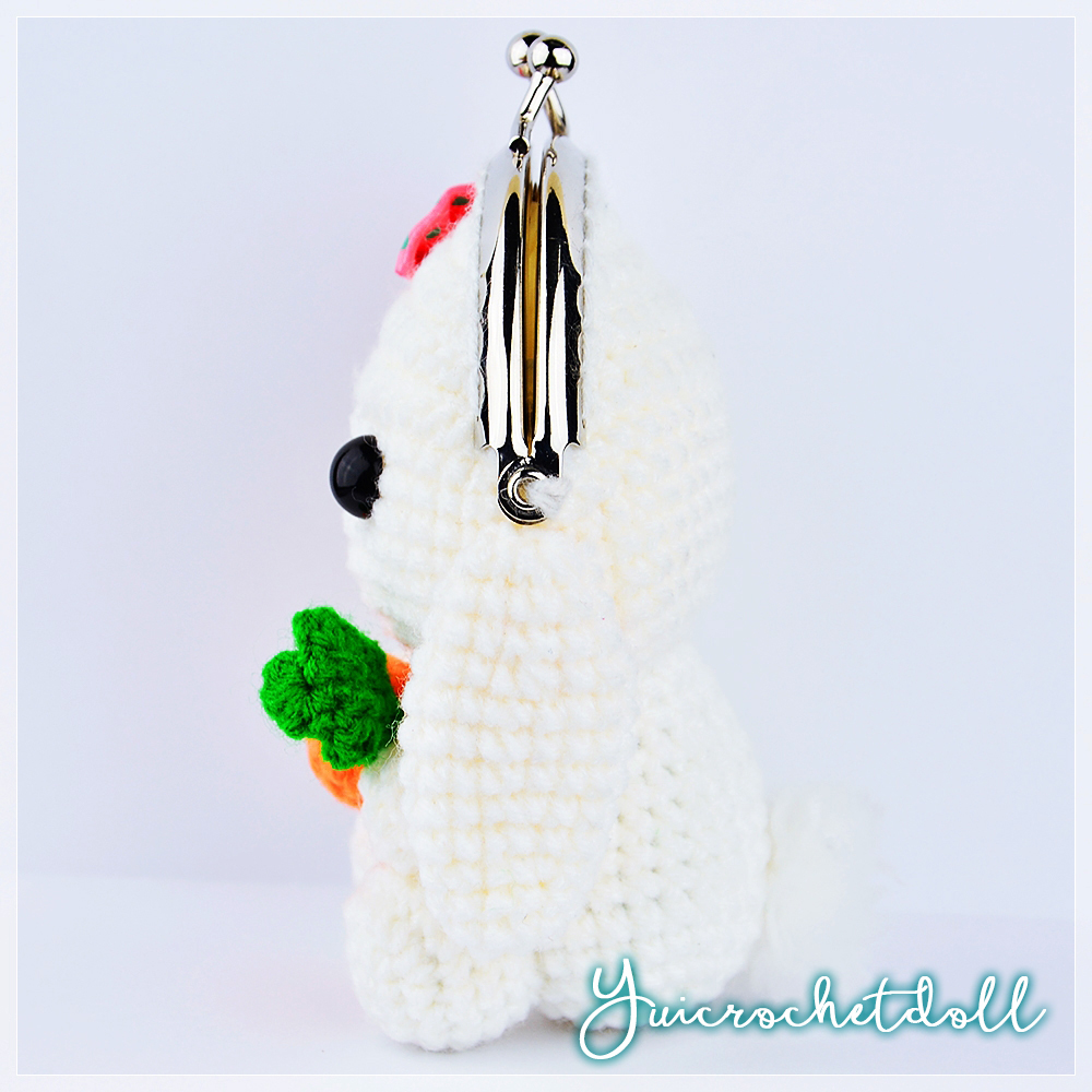 กระเป๋าปิ๊กแป๊ก กระต่ายนมสด