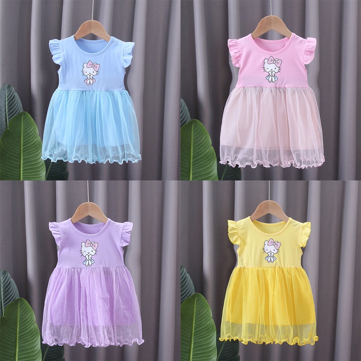 ha1344 เดรส size 80-120 จำนวน 5 ตัวต่อแพ็ค