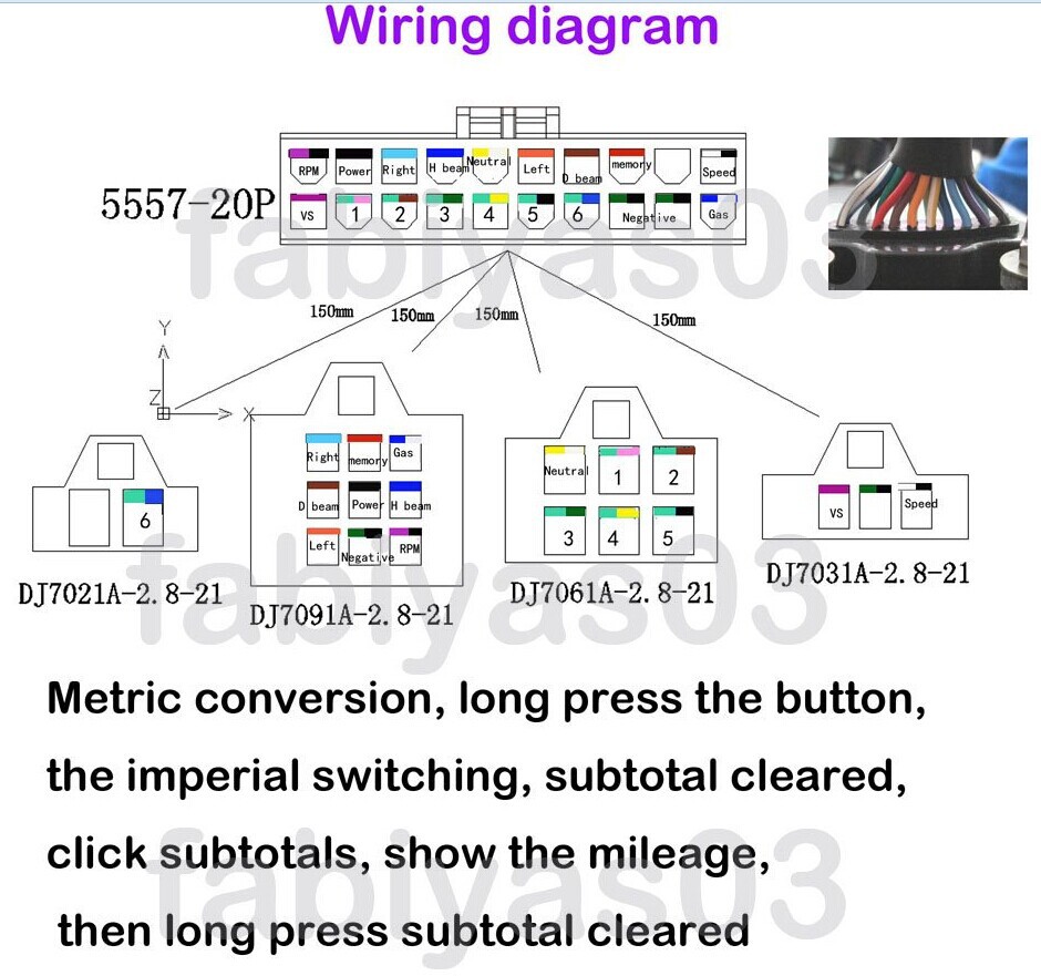 ไมล์เข็ม+ดิจิตอล มอเตอร์ไซต์ กลม สำหรับเครื่องยนต์ 1,2,4 สูบ