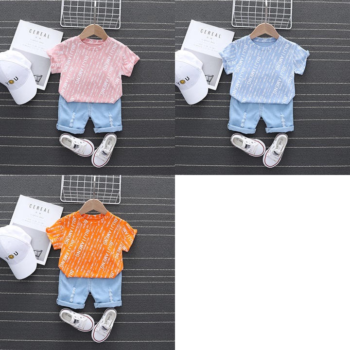 ha1515 เสื้อ+กางเกง size 80-120 จำนวน 5 ตัวต่อแพ็ค