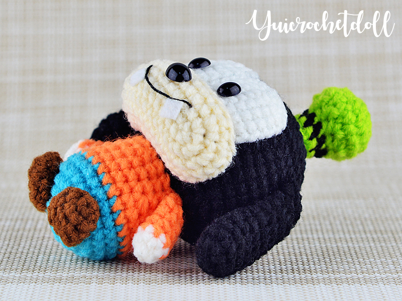ตุ๊กตาถักโครเชต์ กูฟฟี่ Goofy