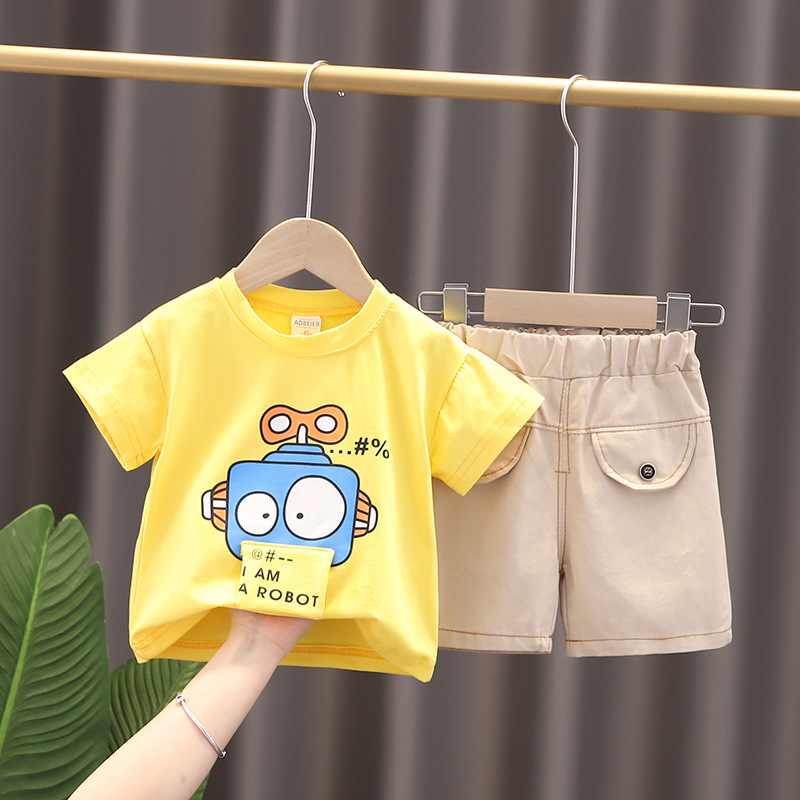 ha1573 เสื้อ+กางเกง size 80-110 จำนวน 4 ตัวต่อแพ็ค
