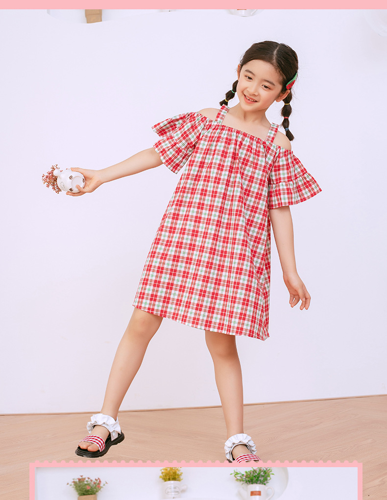 dm148 เดรส เด็กโต 3 ตัวต่อแพ็ค 110-160 (เลือกไซส์ให้ครบแพ็ค)