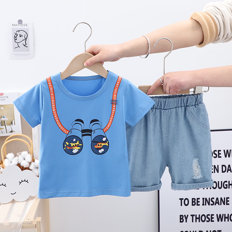 ha1342 เสื้อ+กางเกง size 80-120 จำนวน 5 ตัวต่อแพ็ค