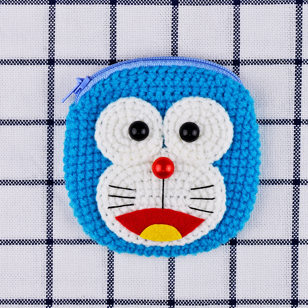 กระเป๋าใส่เหรียญแบบซิป โดเรม่อน Doraemon