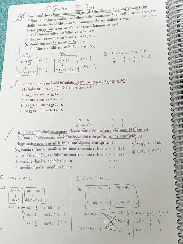 ►หมอพิชญ์ Biobeam◄ หนังสือเรียนวิชาชีววิทยาคอร์ส ICU ไอซียู ครบเซ็ท 8 เล่ม สรุปเนื้อหาระดับชั้น ม.ปลาย ทั้งหมด เนื้อหาครอบคลุมระดับชั้น ม.4-5-6 เพื่อเตรียมตัวสอบเข้ามหาวิทยาลัย สอบแพทย์ กสพท. มีโจทย์และโจทย์ข้อสอบจริงประจำบท ในหนังสือเล่ม 1-5 จดครบเกือบทั