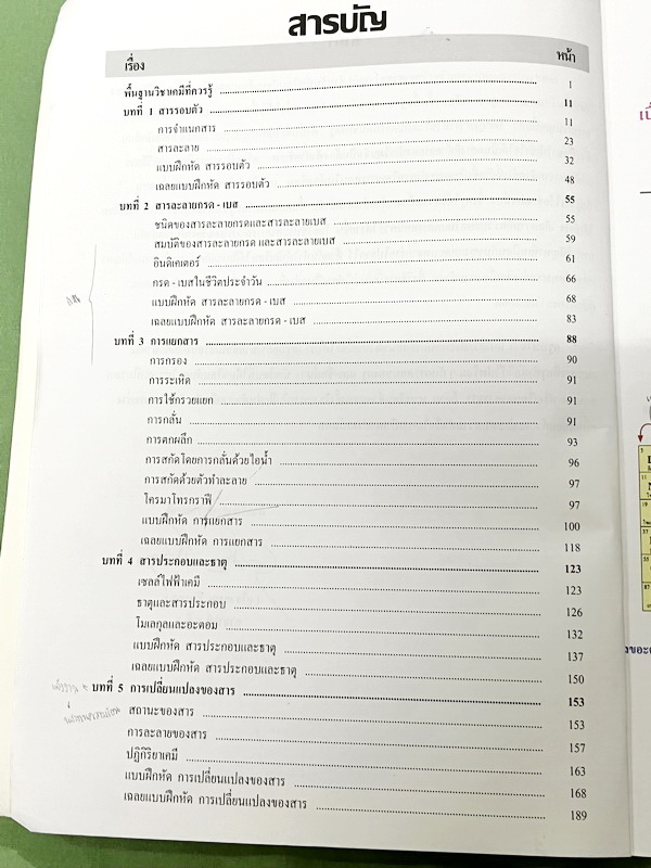 ►หนังสือเคมี ม.ต้น◄ หนังสือเรียนเคมี อ.อุ๊ ม.ต้น เล่มหนังสือเรียน สรุปเนื้อหาวิชาเคมีระดับชั้น ม.ต้น ครอบคลุมเนื้อหา ม.ต้นทั้งหมด ตั้งแต่ระดับชั้น ม.1-2-3 เนื้อหายากลึกถึงสอบเข้า ม.4 โรงเรียนดัง มีโจทย์แบบฝึกหัดประจำบท ในหนังสือมีจดครบเกือบทั้งเล่ม จดละเอ
