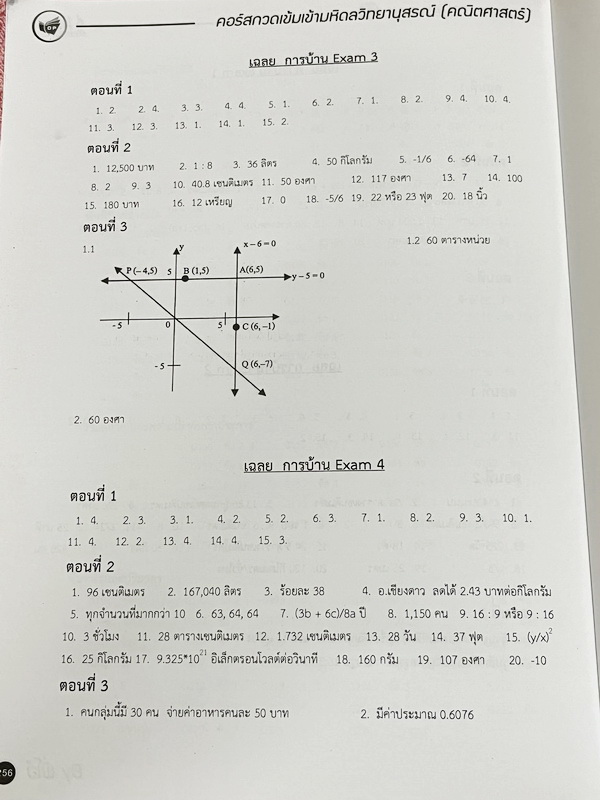 ►สอบเข้ามหิดล◄ หนังสือกวดวิชา +ไฟล์เฉลย พี่โอ๋โอพลัส o-plus กวดเข้มเข้ามหิดลวิทยานุสรณ์ วิชาคณิตศาสตร์ สรุปเนื้อหาครบทุกบท มีข้อสอบ Seen และ Unseen มีโจทย์ทดสอบประจำบท อาจารย์มีบอกข้อสอบเข้ามหิดลที่ชอบออกเป็นประจำ ด้านหลังมีเฉลยครบทุกข้อ โจทย์มีความยากระด