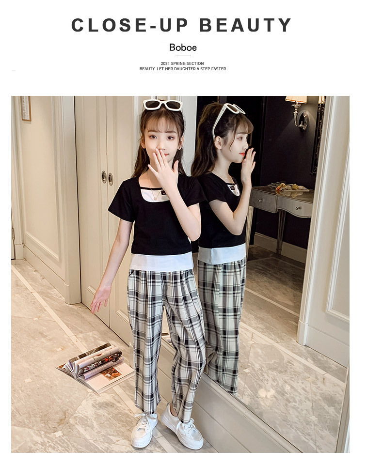 dr5128 เสื้อ+กางเกง เด็กโต 3 ตัวต่อแพ็ค 120-170 (เลือกไซส์ได้ให้ครบแพ็ค)