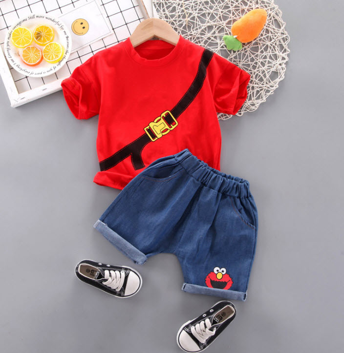 ha1273 เสื้อ+กางเกง size 80-110 จำนวน 4 ตัวต่อแพ็ค
