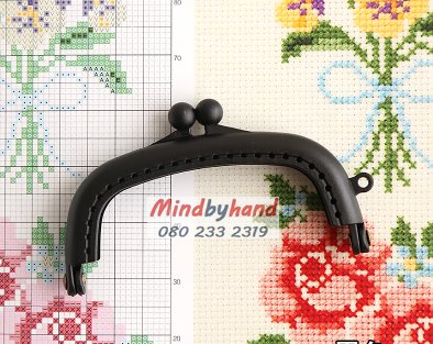 ปากกระเป๋าปิ๊กแป๊กพลาสติก ขนาด 3.5 นิ้ว