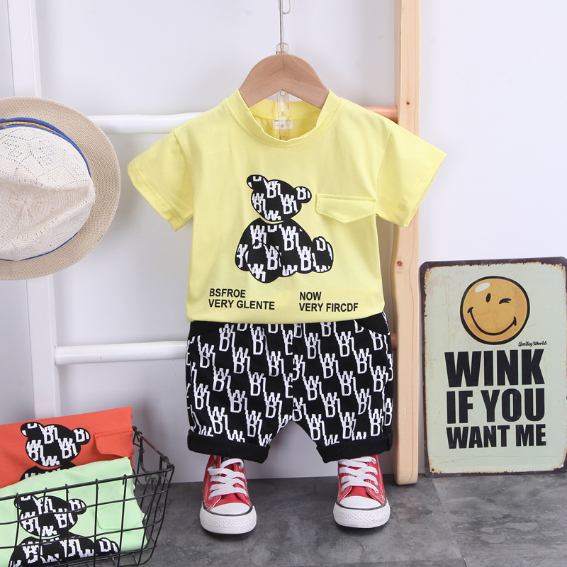 ha1418 เสื้อ+กางเกง size 80-110 จำนวน 4 ตัวต่อแพ็ค