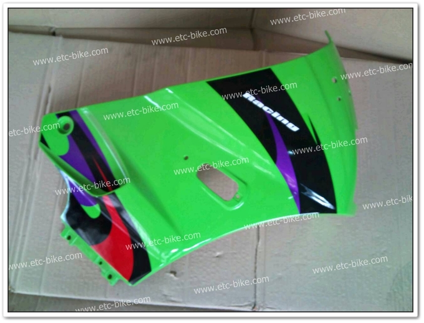 หน้ากาก ขวา KR150 สีเขียวตอง แท้ศูนย์