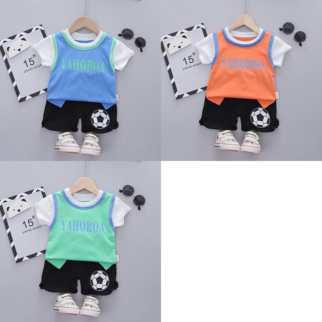 ha1433 เสื้อ+กางเกง size 80-120 จำนวน 5 ตัวต่อแพ็ค