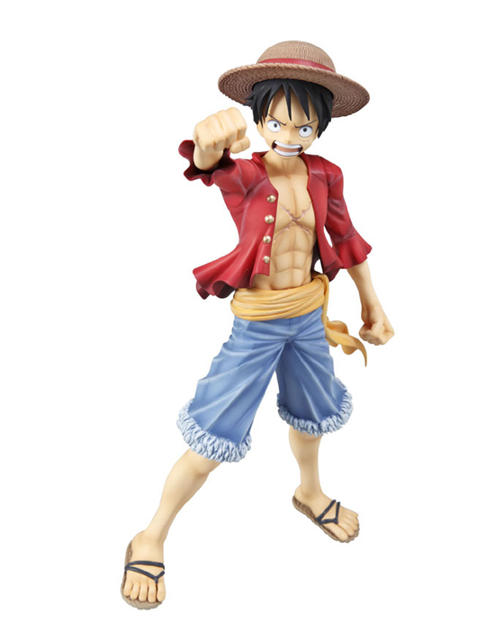 P.O.P Monkey-D-Luffy ฐานเหลี่ยมแดง ชุด5