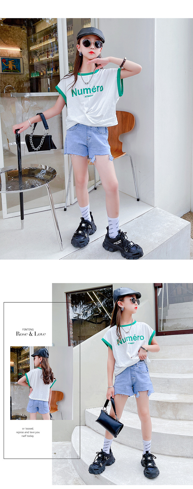 dr5380 เสื้อ+กางเกง เด็กโต 3 ตัวต่อแพ็ค 110-170 (เลือกไซส์ได้ให้ครบแพ็ค)