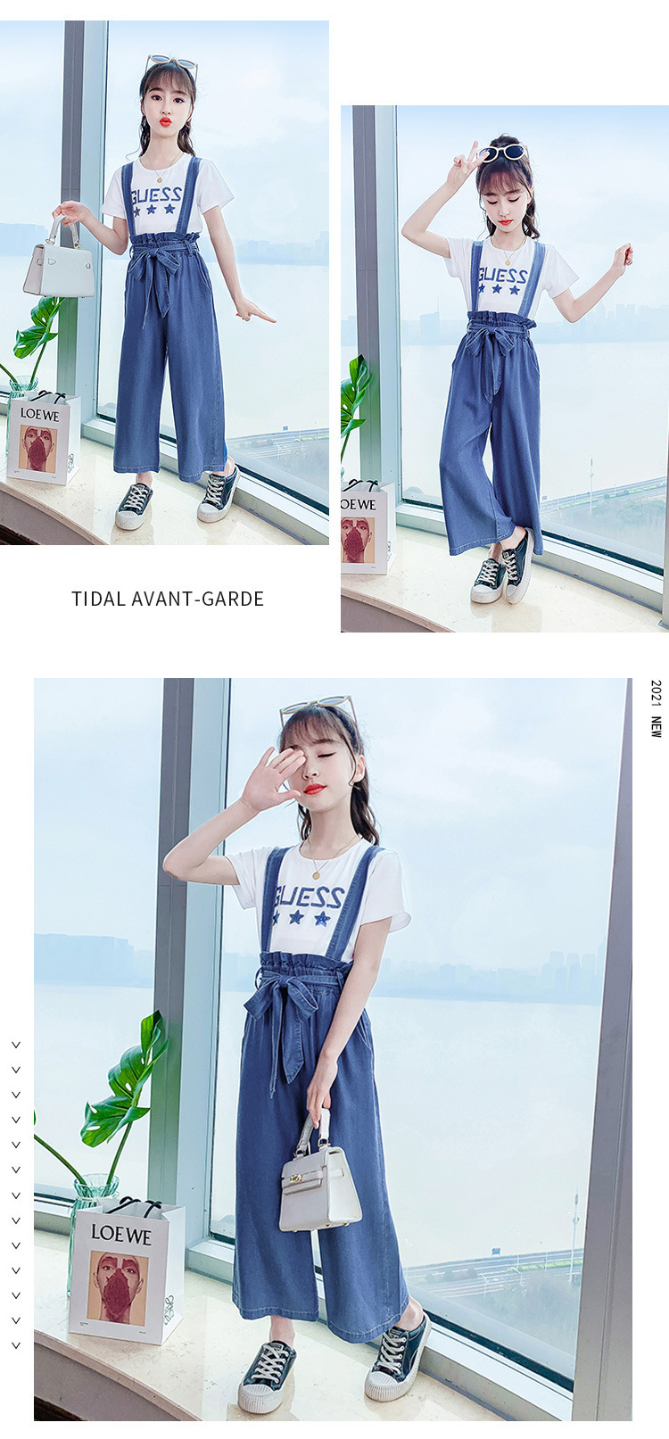 dr4968 เสื้อ+กางเกง เด็กโต 3 ตัวต่อแพ็ค 120-170 (เลือกไซส์ได้ให้ครบแพ็ค)