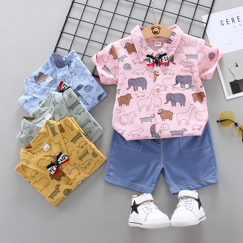 ha1201 เสื้อ+กางเกง size 80-110 จำนวน 4 ตัวต่อแพ็ค