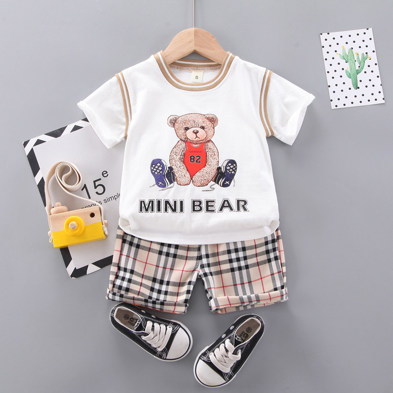 ha1473 เสื้อ+กางเกง size 80-110 จำนวน 4 ตัวต่อแพ็ค