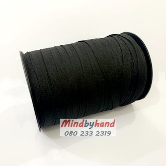 สายกระเป๋าผ้าดิบ ลายก้างปลา ขนาด 10 มิล