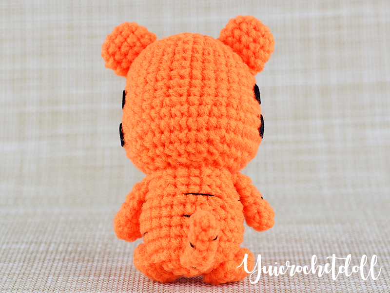 ตุ๊กตาถักโครเชต์ ทิกเกอร์ Tigger