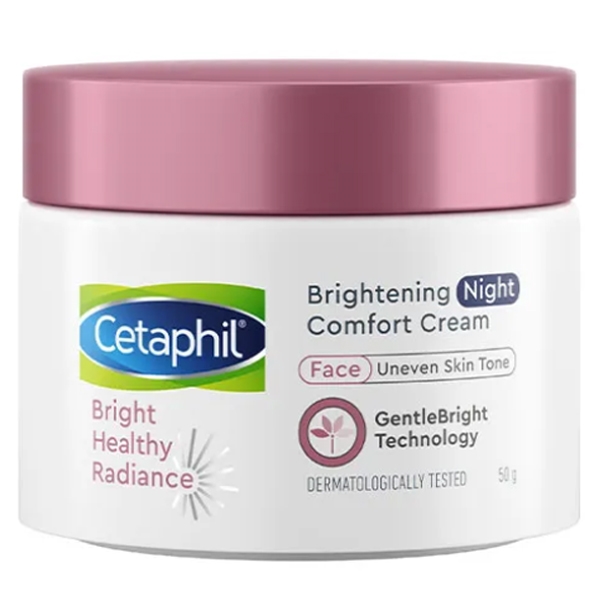 พร้อมส่ง บำรุงกลางคืน Cetaphil Bright Healthy Radiance Brightening Night Comfort Cream 50g.