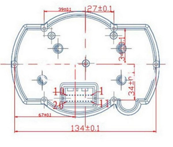 ไมล์ดิจิตอลทรง KOSO