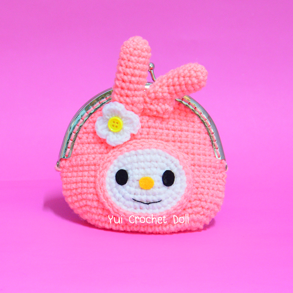 กระเป๋าปิ๊กแป๊กไหมพรมมาย เมโลดี้ My Melody