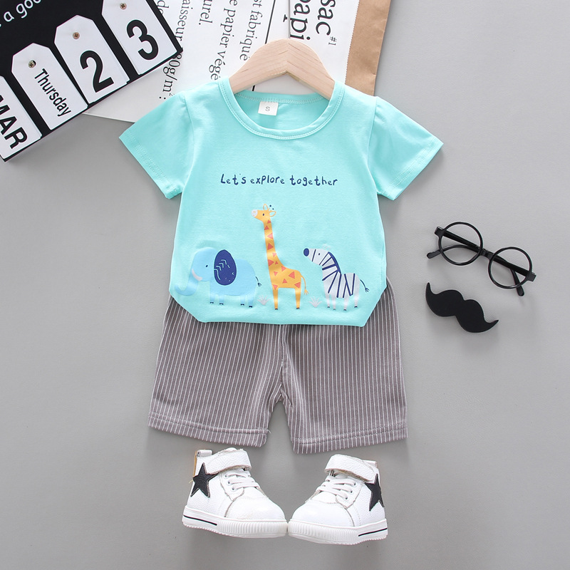 ha1055 เสื้อ+กางเกง size 80-110 จำนวน 4 ตัวต่อแพ็ค