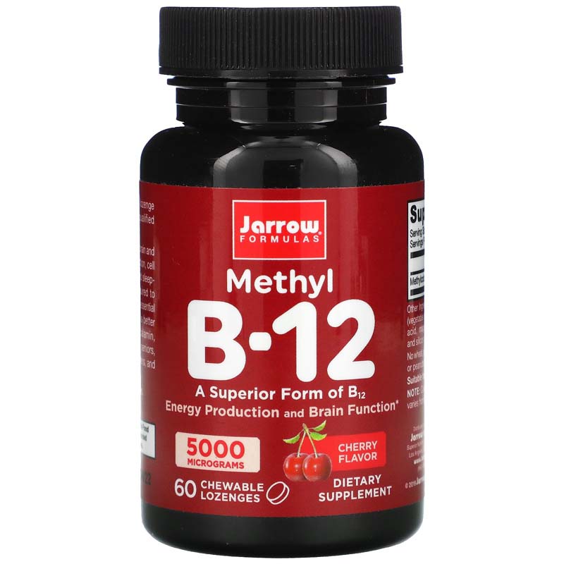 พร้อมส่ง วิตามินบี12 Jarrow Cherry 5000 mcg.