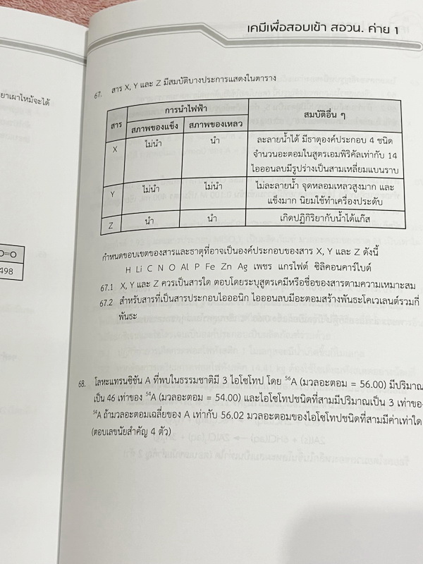 ►หนังสือเคมี สอวน.◄ หนังสือเรียน Ondemand ออนดีมานด์ เคมีเพื่อสอบเข้า สอวน.ค่าย1 อ.ก๊อฟ ภานุวัฒน์ มีสรุปเนื้อหาเพื่อเตรียมตัวสอบ สอวน. มีโจทย์ประจำบท ทั้งเนื้อหาและโจทย์มีความยากเข้มข้น เหมาะสำหรับเด็กที่มีพื้นฐานดี จดบางหน้า จดละเอียด ไม่มีเฉลย