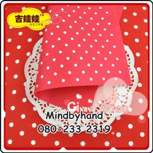 ผ้าสักหลาด ลายจุด (จุดใหญ่)