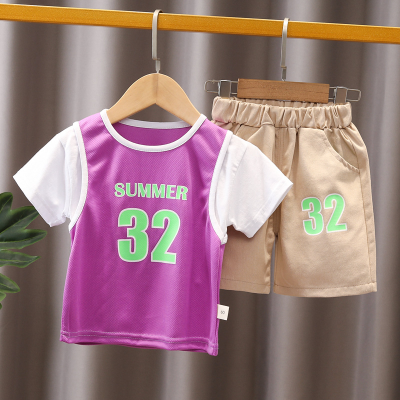 ha1256 เสื้อ+กางเกง size 80-120 จำนวน 5 ตัวต่อแพ็ค