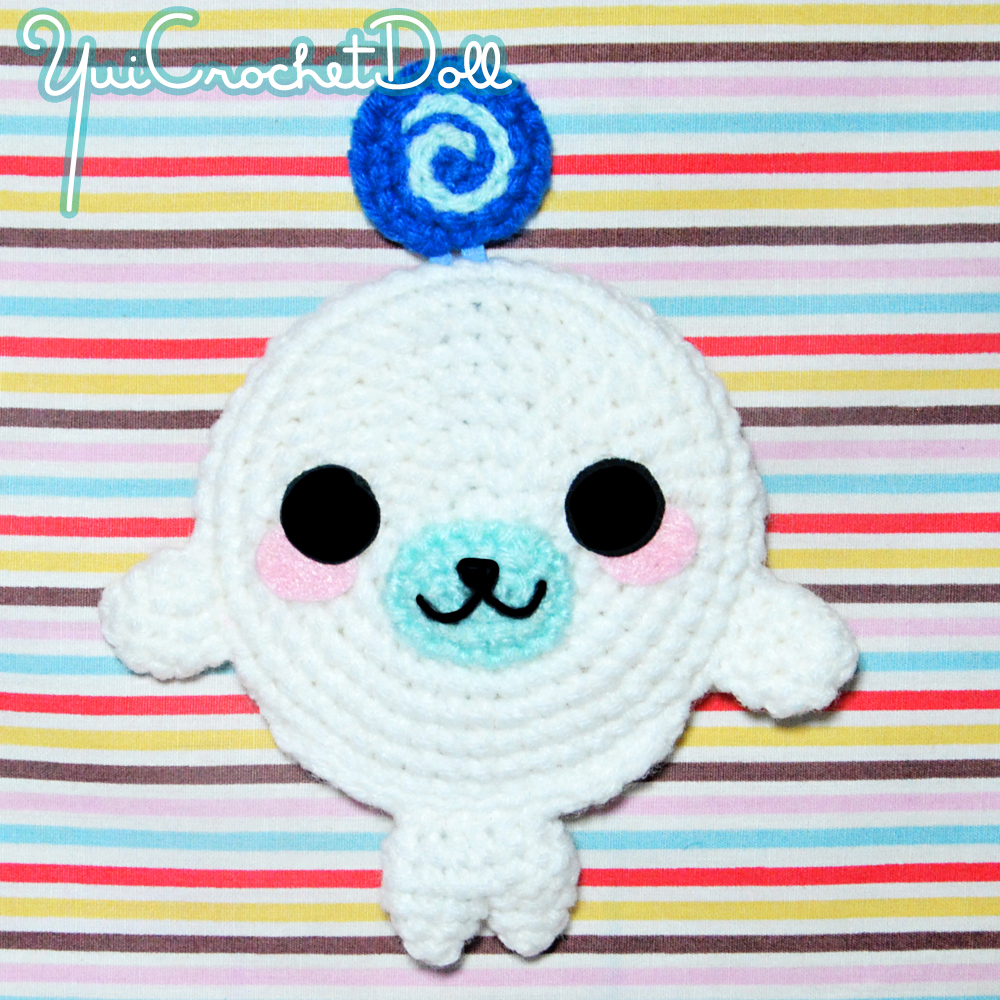 แพทเทิร์นที่ครอบพวงกุญแจ Crochet Key cover Pattern