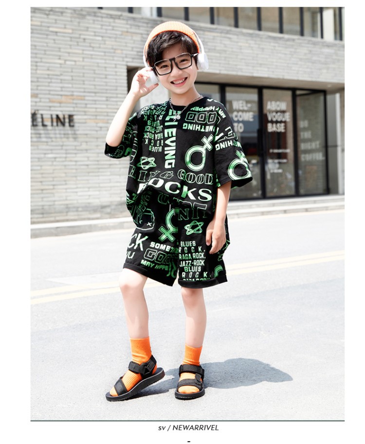 dr4873 เสื้อ+กางเกง เด็กโต 3 ตัวต่อแพ็ค 110-160 (เลือกไซส์ได้ให้ครบแพ็ค)