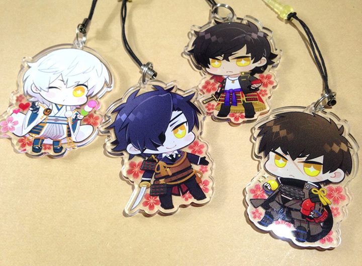 Touken Ranbu : Acrylic Phone Strap by Bee＊