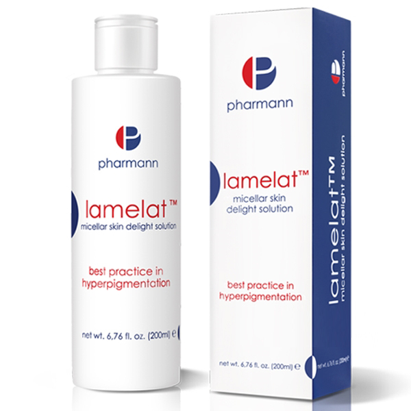 พร้อมส่ง โทนเนอร์เพื่อผิวขาว Pharmann Lamelat Micellar Skin Delight Solution 200ml.