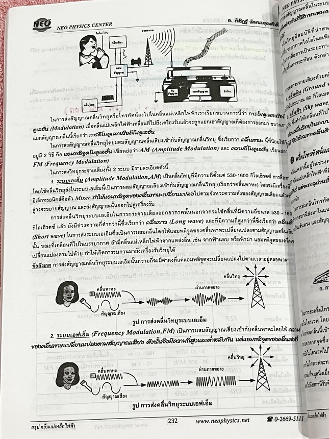 ►Neo Physics◄ หนังสือกวดวิชานีโอฟิสิกส์ อ.พิสิฎฐ์ สรุปสูตรและทฤษฎีสำคัญวิชาฟิสิกส์ระดับ ม.ปลาย ปวช. ปวส เพื่อนำไปใช้สอบเข้ามหาลัยและสอบแข่งขันชิงทุน มีสรุปเนื้อหาสำคัญรวม 22 บท มีเขียนบางหน้า และมีไฮไลท์เน้นข้อความสำคัญบางหน้า เนื้อหาตีพิมพ์สมบูรณ์ทั้งเล่