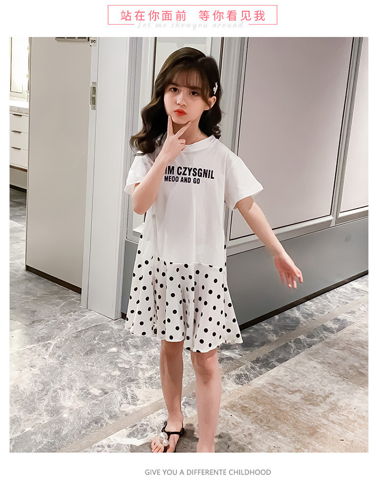 dr4954 เดรส เด็กโต 3 ตัวต่อแพ็ค 110-160 (เลือกไซส์ได้ให้ครบแพ็ค)