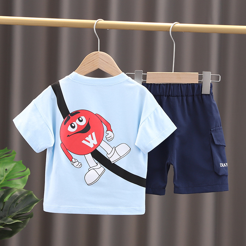 ha1420 เสื้อ+กางเกง size 80-110 จำนวน 4 ตัวต่อแพ็ค