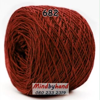 ซัมเมอร์ซอฟท์ สี 682 สีน้ำตาลแดง