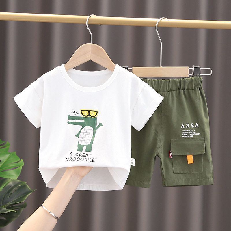 ha1443 เสื้อ+กางเกง size 80-120 จำนวน 5 ตัวต่อแพ็ค