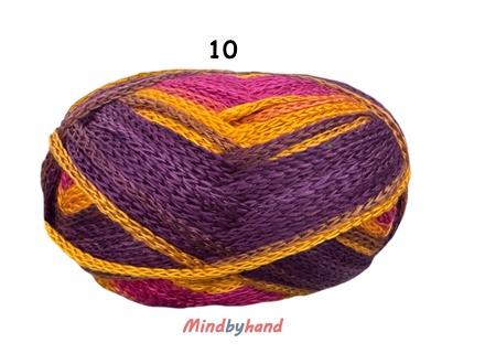 ไหมพรมเรนโบว์ รหัสสี 10