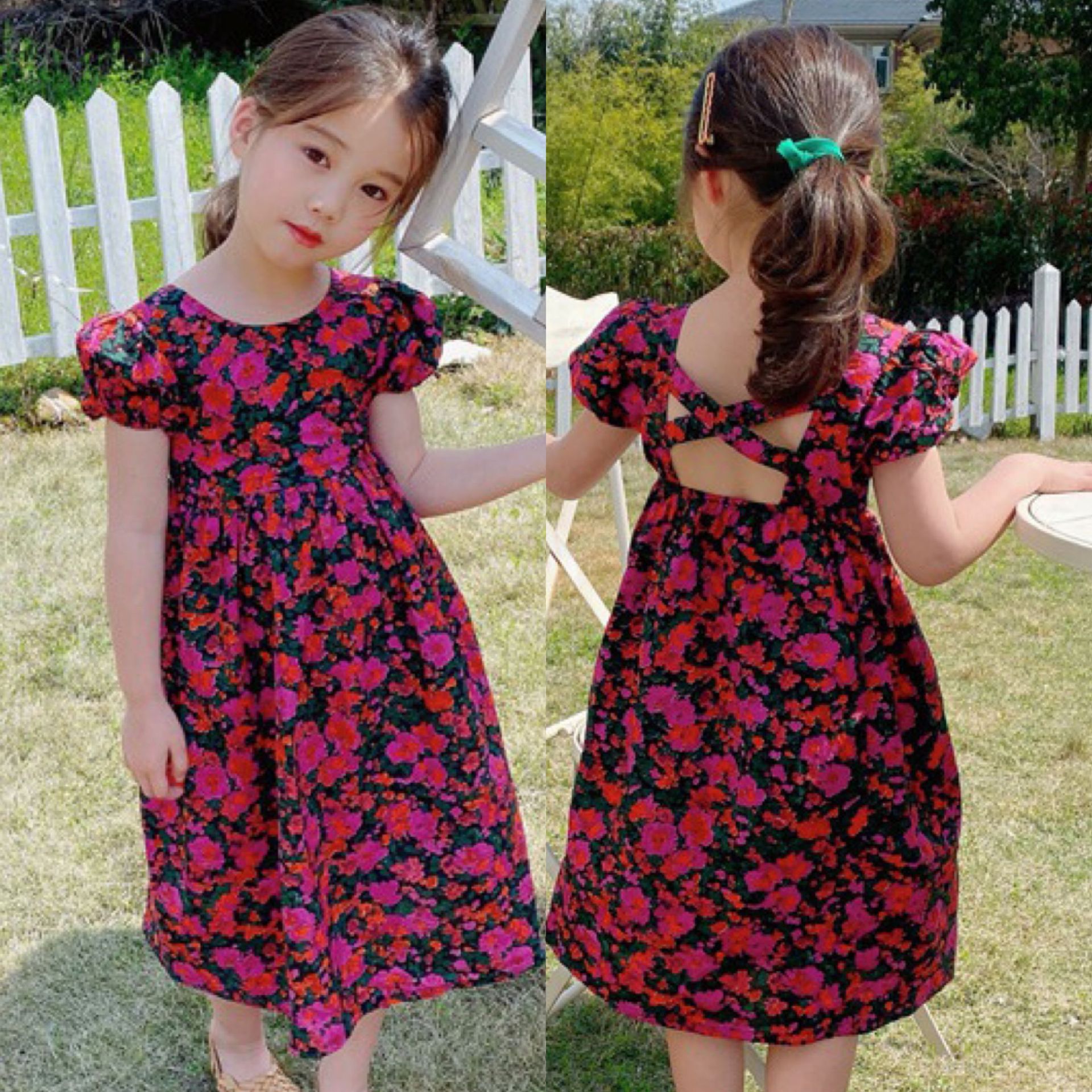 yy07 เดรส size 7-15 5 ชุดต่อแพ็ค (เลือกไซส์ได้ ให้ครบแพ็ค)