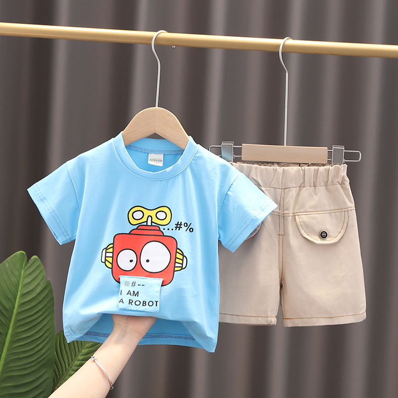 ha1573 เสื้อ+กางเกง size 80-110 จำนวน 4 ตัวต่อแพ็ค