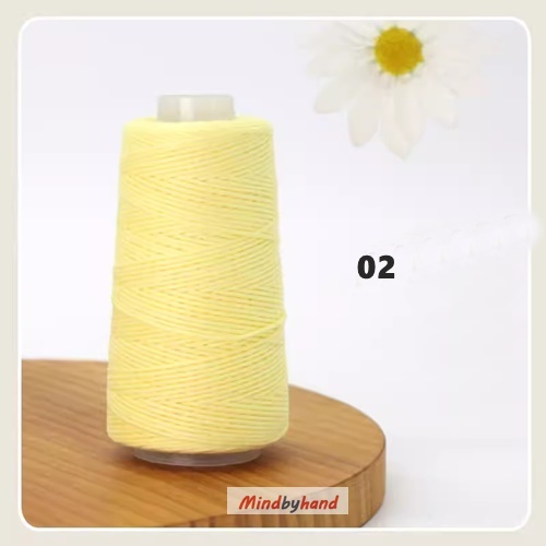 ไหมฝ้ายธรรมชาติ 02 Light Yellow