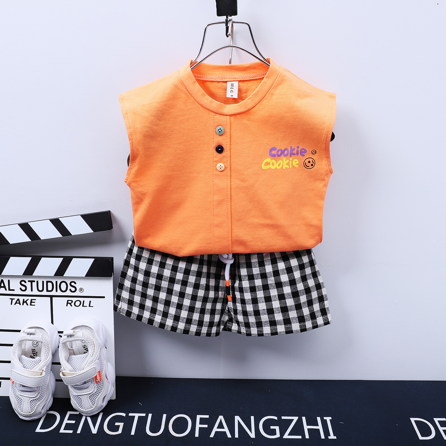 ha1578 เสื้อ+กางเกง size 80-110 จำนวน 4 ตัวต่อแพ็ค