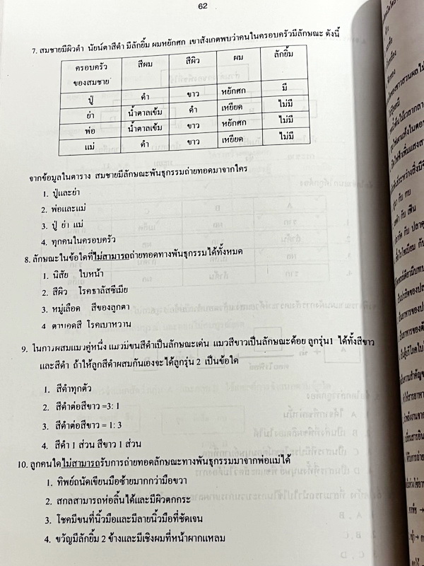 ►เพชรยอดมงกุฎ◄ หนังสือเพชรยอดมงกุฎ รวมข้อสอบเพชรยอดมงกุฎ ครั้งที่ 5-9 พ.ศ. 2551-2555 วิชาวิทยาศาสตร์ ระดับชั้น ป.1-ป.6 พร้อมเฉลยครบทุกข้อ ในหนังสือมีเขียนด้วยดินสอบางหน้า เนื้อหาในหนังสือตีพิมพ์สมบูรณ์ทั้งเล่ม