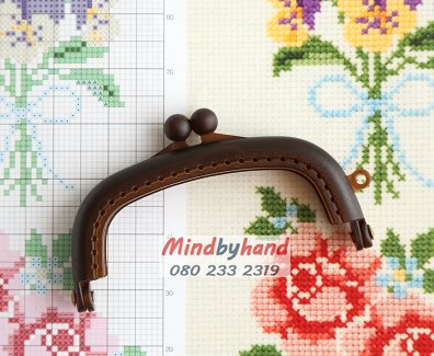 ปากกระเป๋าปิ๊กแป๊กพลาสติก ขนาด 3.5 นิ้ว