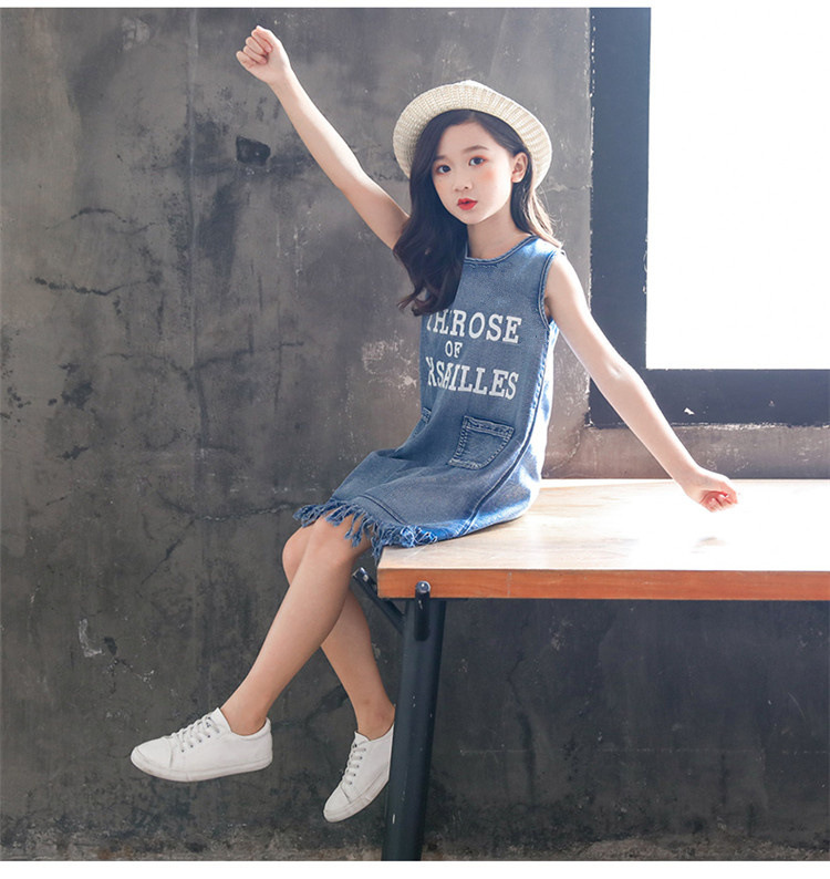 dr4918 เดรส เด็กโต 3 ตัวต่อแพ็ค 120-160 (เลือกไซส์ได้ให้ครบแพ็ค)